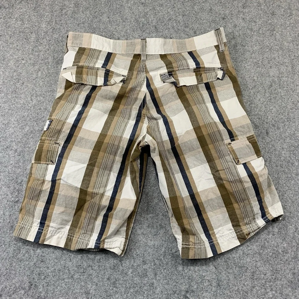 Levis Silvertab Men Shorts Size 32 Y2K Cargo Plaid Cotton 11